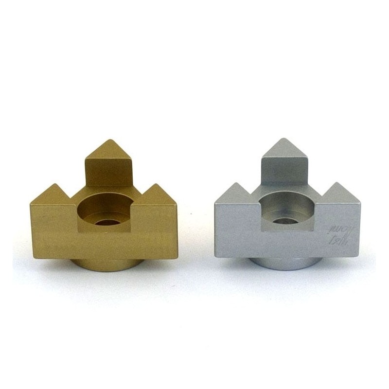 Agayof Design Star of David Travel Shabbat Candle Holders - Color Choi