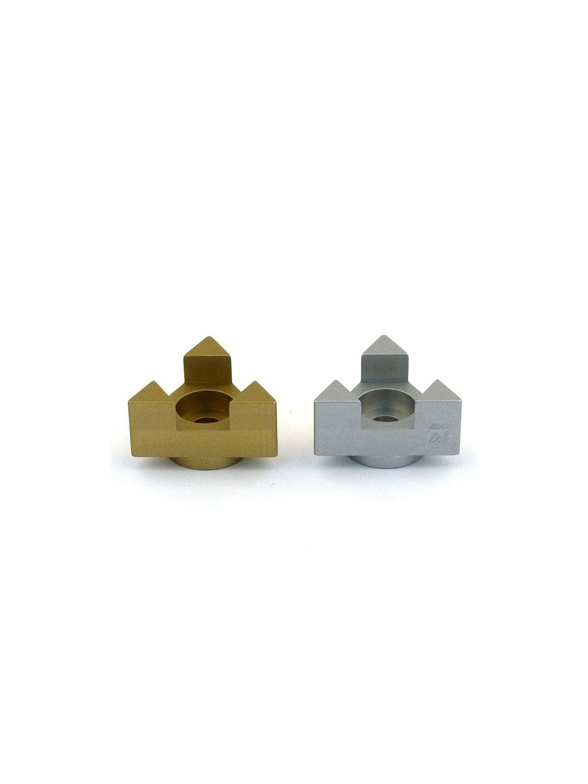 Agayof Design Star of David Travel Shabbat Candle Holders - Color Choi