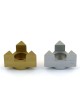 Agayof Design Star of David Travel Shabbat Candle Holders - Color Choi