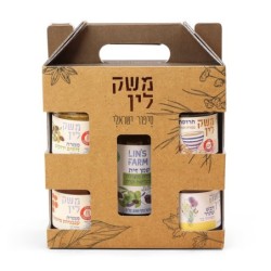 Lin's Farm All-Natural 'Israeli Tastes' Gift Basket