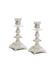 Silver Plated Shabbat Candlesticks Delicate Filigre... | Gifts for Her