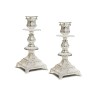 Silver Plated Shabbat Candlesticks Delicate Filigre... | Gifts for Her