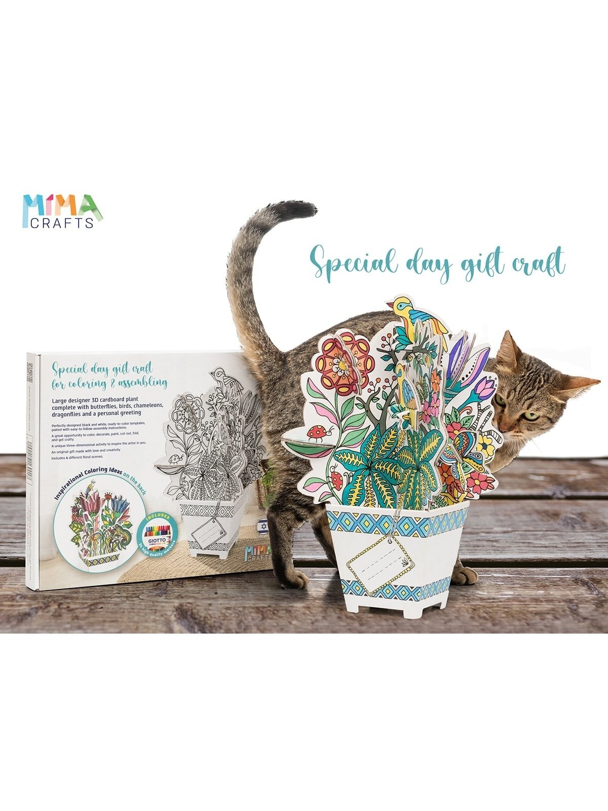 DIY 3D Kids Plant Special Gift Craft Set