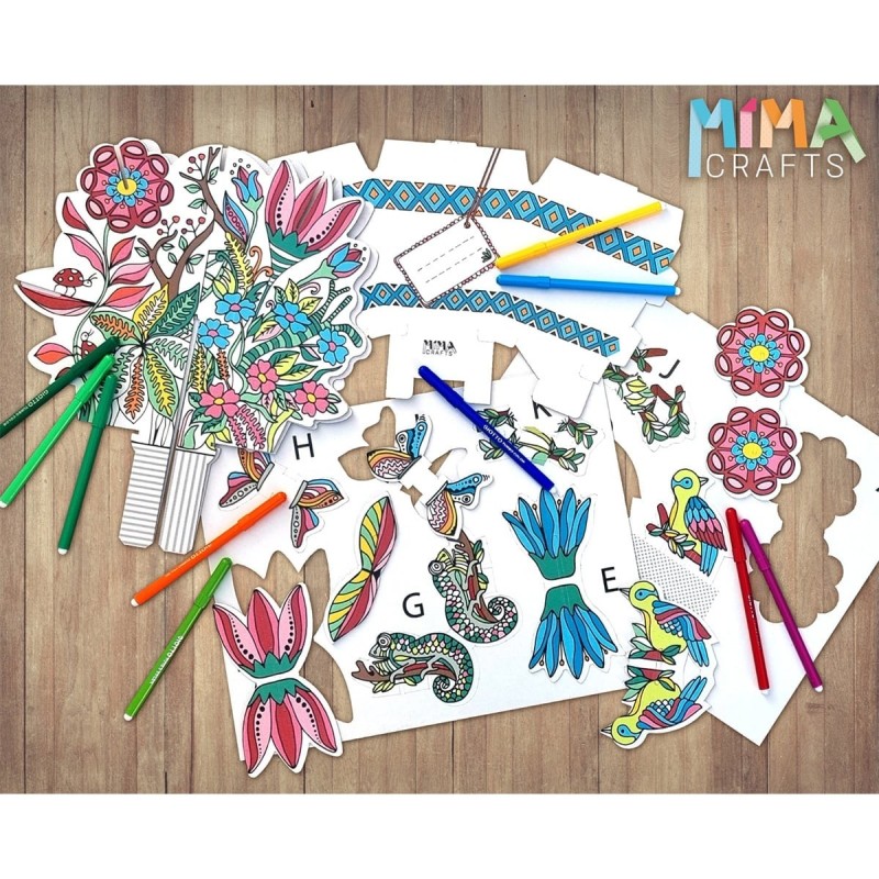 DIY 3D Kids Plant Special Gift Craft Set