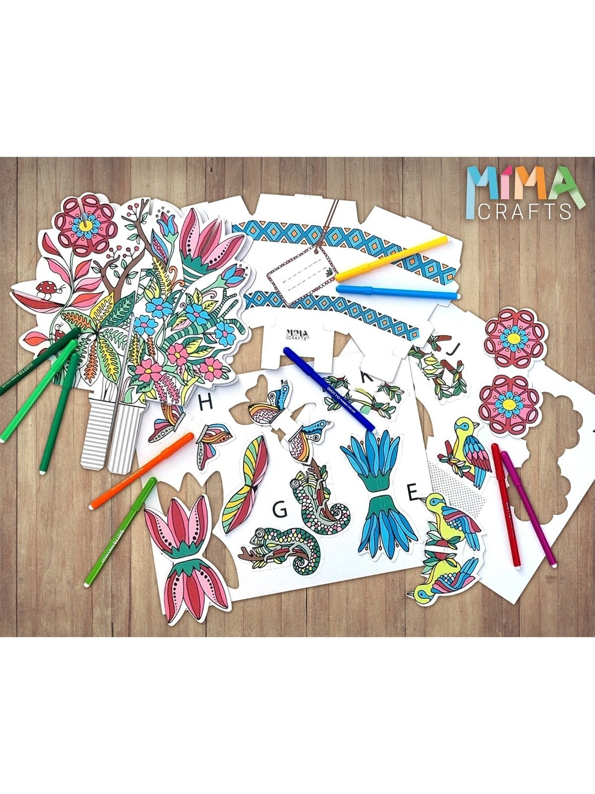 DIY 3D Kids Plant Special Gift Craft Set