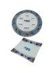 Passover Seder Essentials Set By Lily Art - Blue Pomegranates