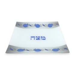 Passover Seder Essentials Set By Lily Art - Blue Pomegranates
