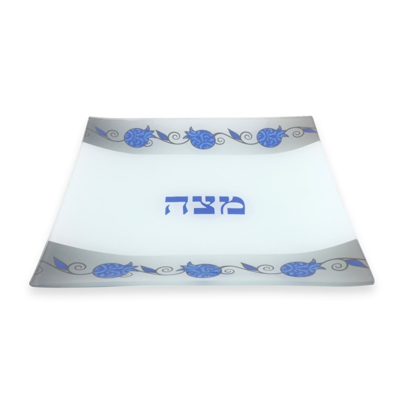 Passover Seder Essentials Set By Lily Art - Blue Pomegranates