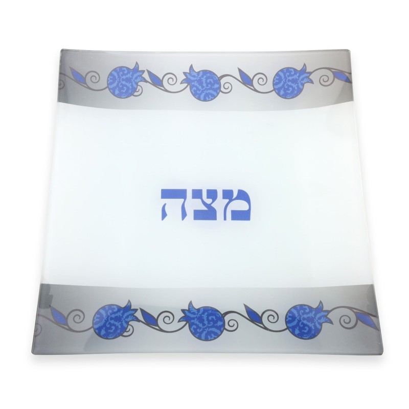 Passover Seder Essentials Set By Lily Art - Blue Pomegranates