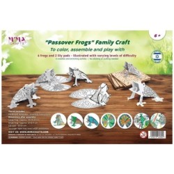 DIY Ten Plagues 'Passover Frogs' Craft Kit