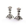 Decorative Raised Silver Plated Small Ca... | Traditional Candlesticks