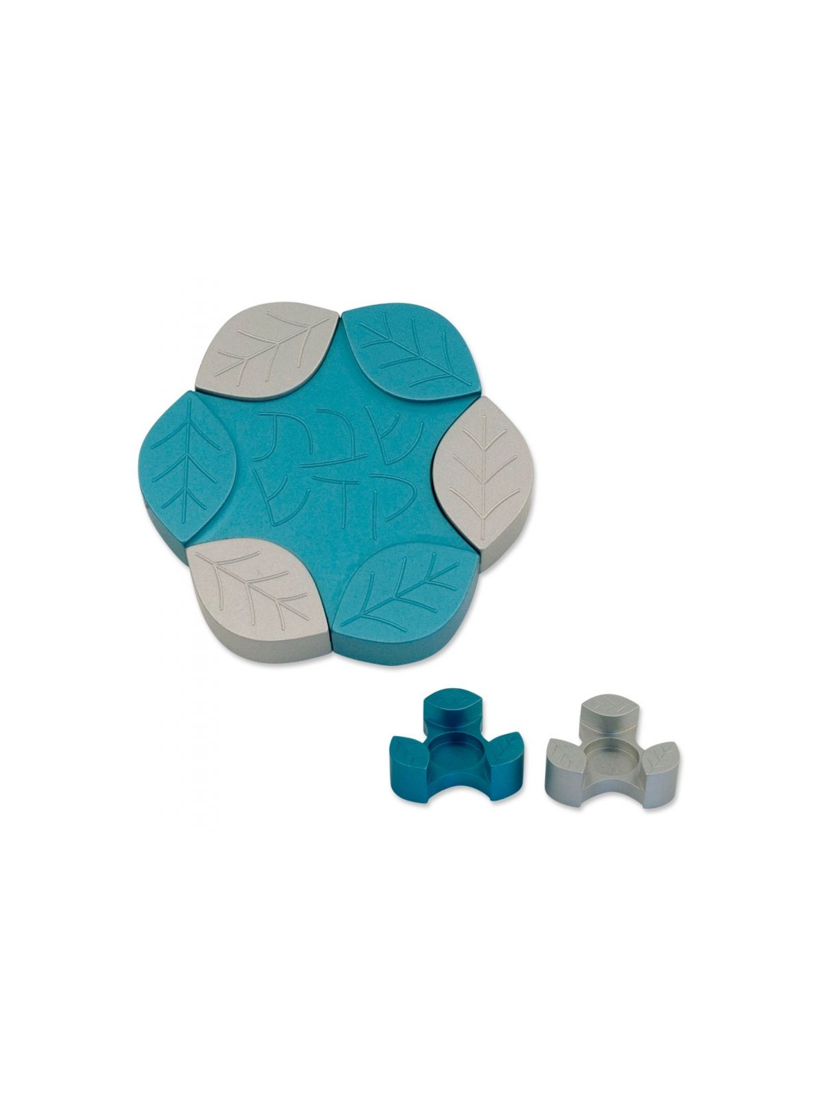 Avner Agayof Anodized Aluminum Travel Cand... | Candlesticks by Agayof