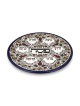 Seven-Piece Seder Plate With Floral & Grapes Design By Armenian Cerami
