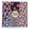 Matzah Cover with Multicolored Pomegranate Design by Dorit Judaica