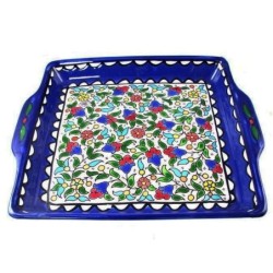Armenian Ceramic Classic Matzah Plate