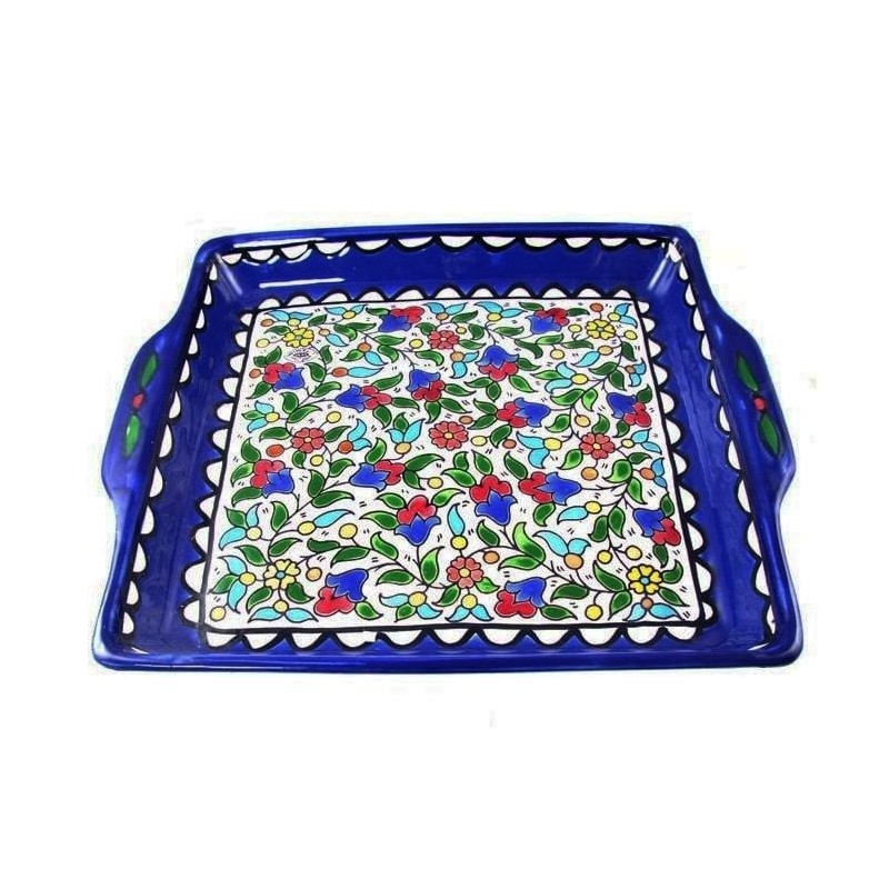 Armenian Ceramic Classic Matzah Plate