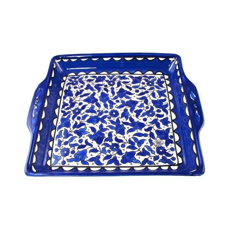 Armenian Ceramic Classic Matzah Plate