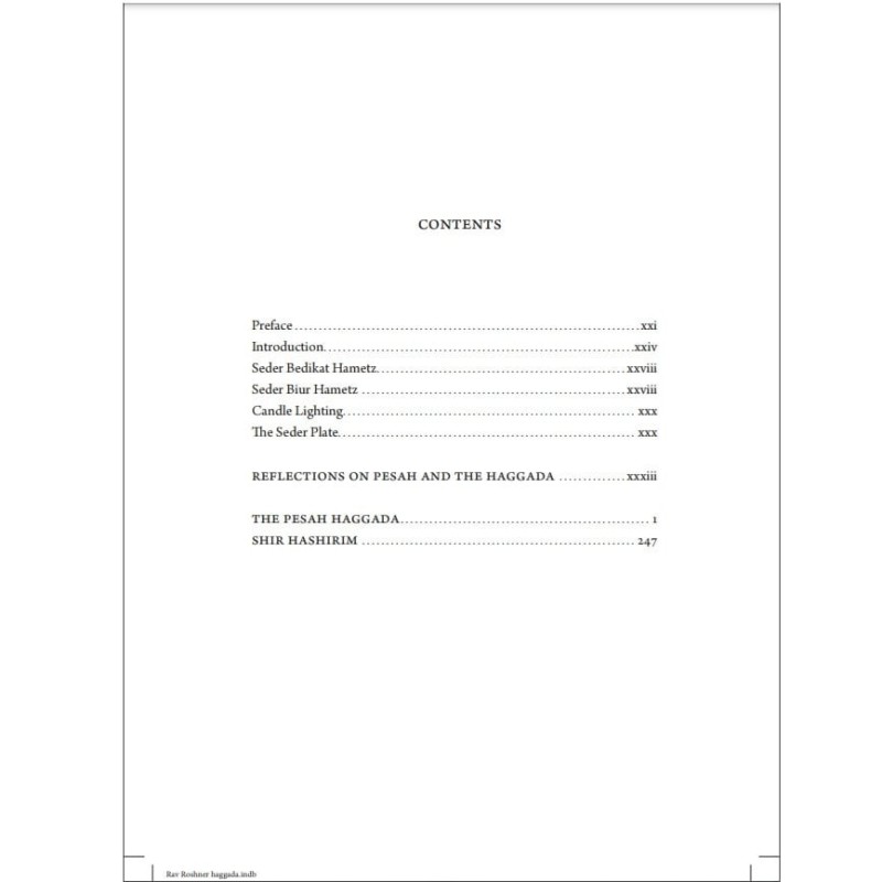 The Koren Shalom Rav Passover Haggadah