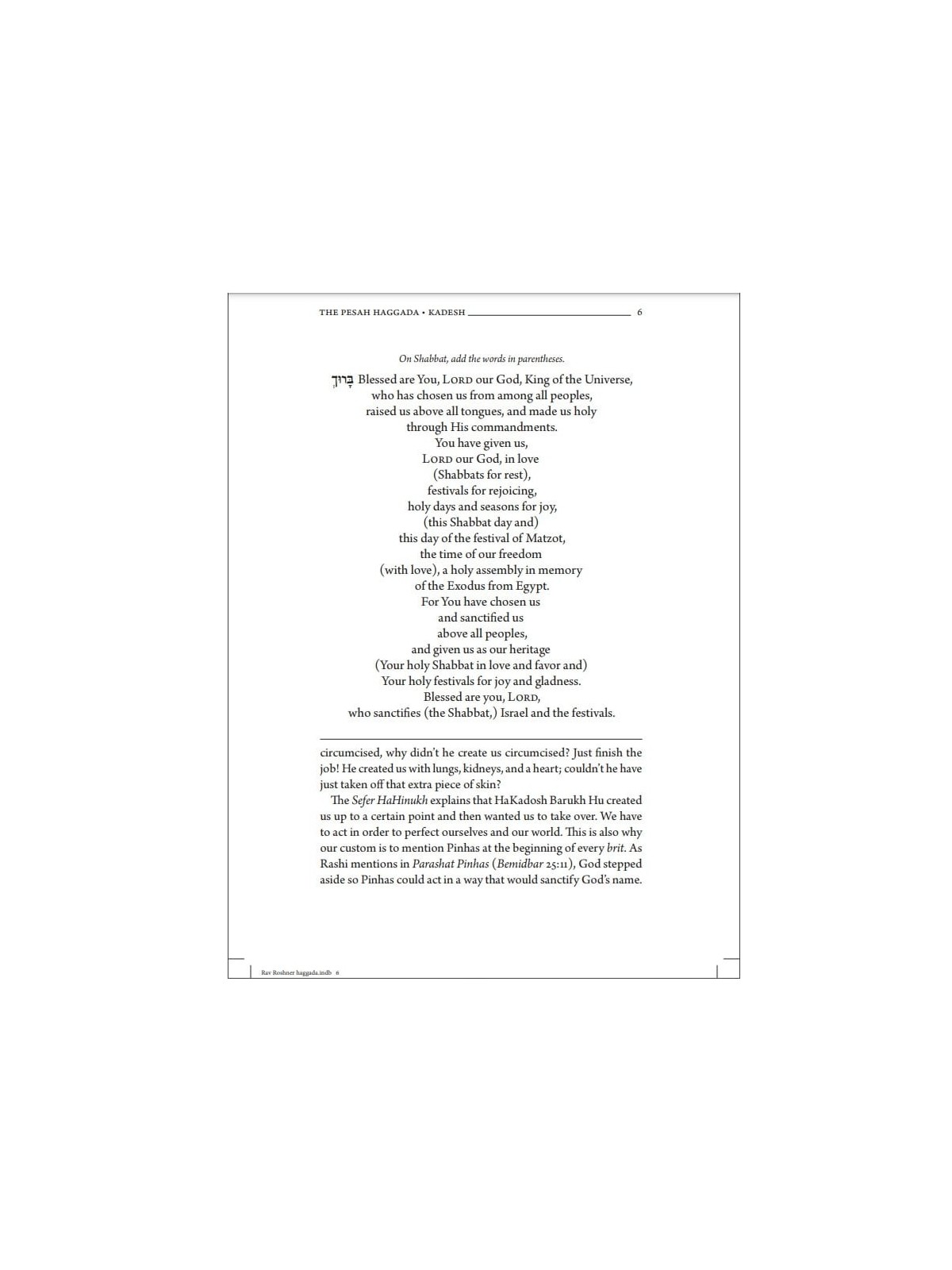 The Koren Shalom Rav Passover Haggadah