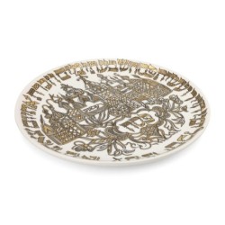 Ceramic Seder Plate. Pitom and Ramses. Adaptation. Germany, 1769