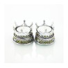 Silver Plated with Gold Accents Small Candles... | Travel Candlesticks