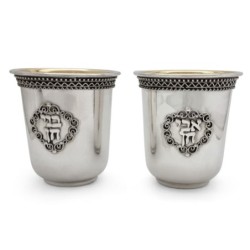 Personalized Handcrafted Sterling Silver Kiddush Cup