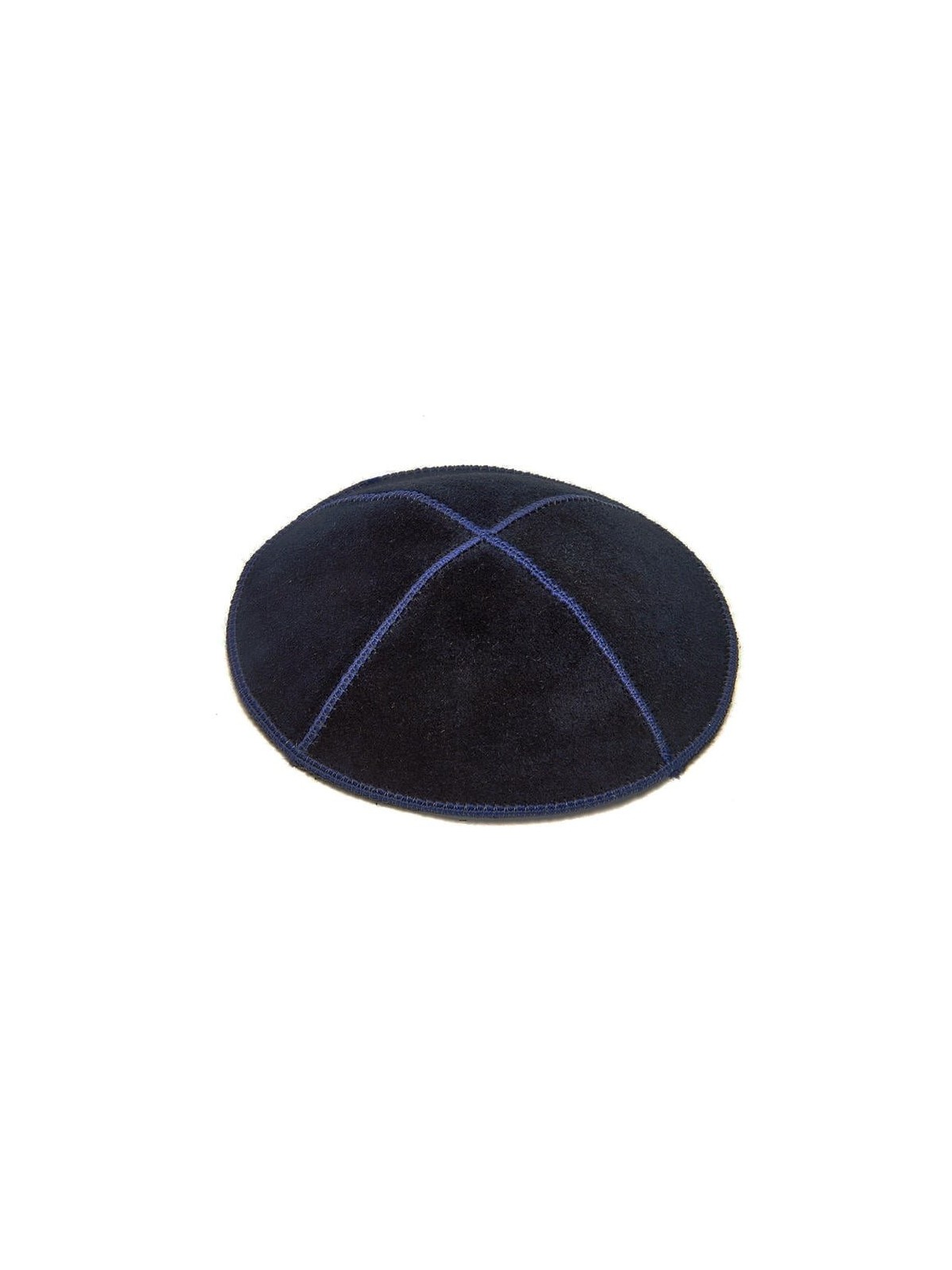 Blue Suede Kippah