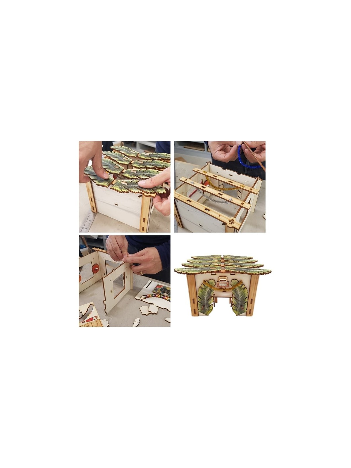 Sukkah: Do-It-Yourself 3D Puzzle Kit