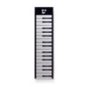 Ofek Wertman Handmade Piano Keys Aluminum Mezuzah Case