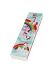 Ofek Wertman Personalized Children's Mezuzah Case - Rainbows and Unico