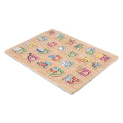 Hebrew Alphabet Letters Puzzle