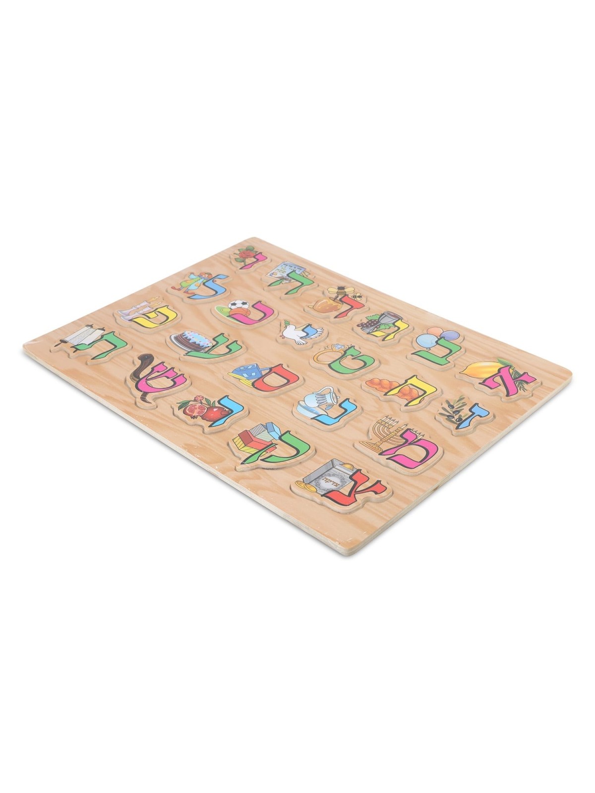 Hebrew Alphabet Letters Puzzle