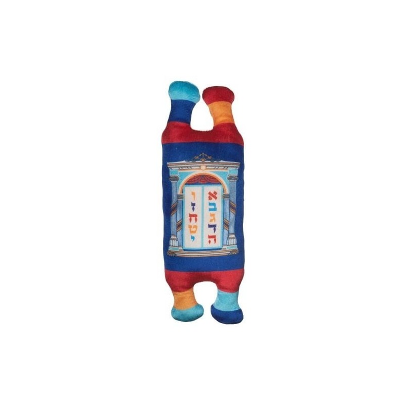 Colorful Plush Torah Scroll Replica for Kids
