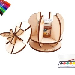 Rosh Hashanah DIY 3D Honey Holder Set