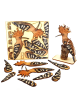 The Hoopoe - National Bird of Israel 3D Wooden Puzzle Kit