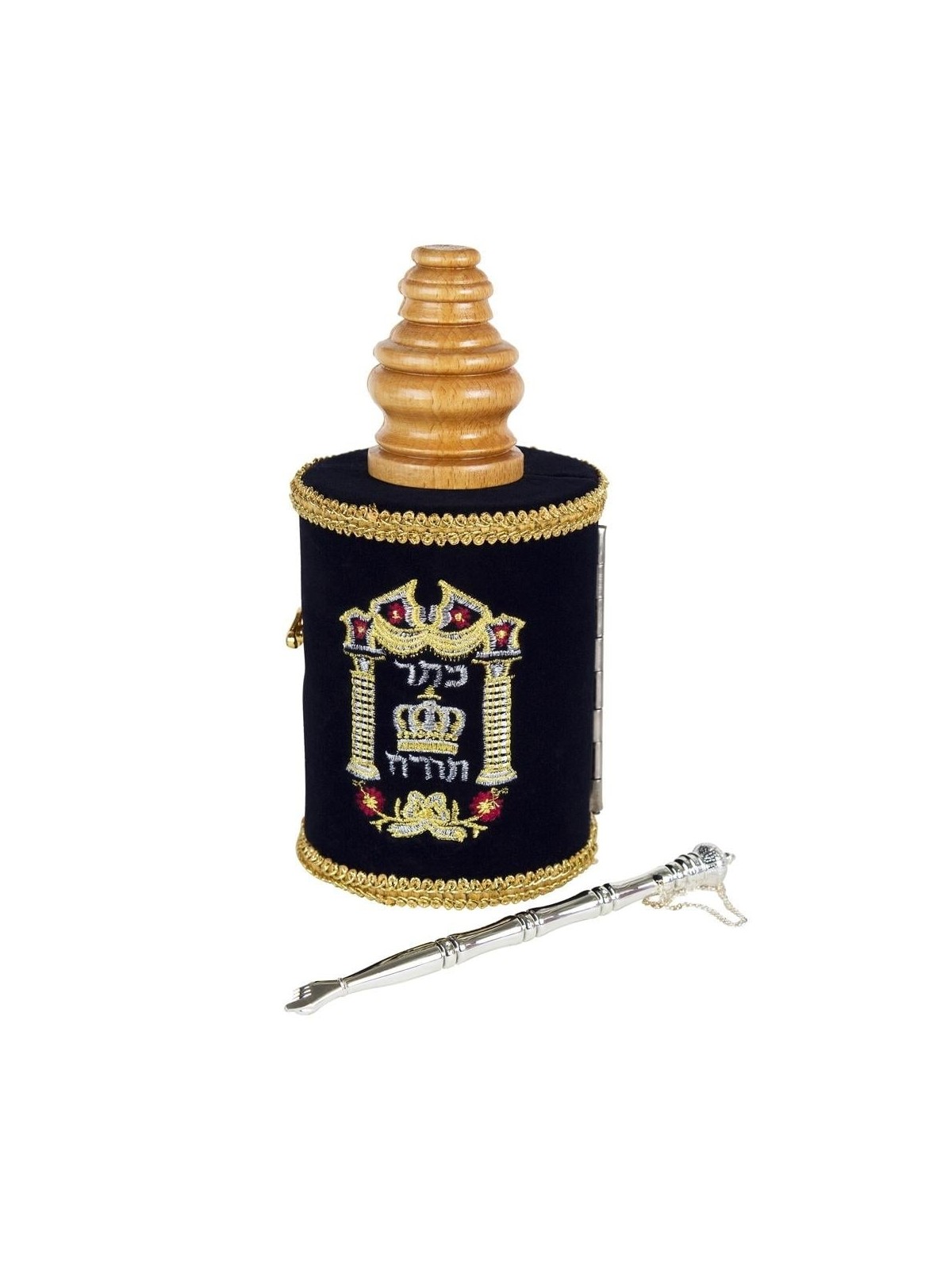 Deluxe Sephardic Torah Scroll Replica - Small