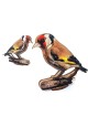 Interactive European Goldfinch Bird 3D Wooden Puzzle Kit