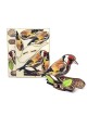 Interactive European Goldfinch Bird 3D Wooden Puzzle Kit