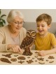 Interactive Little Owl 3D Wooden Puzzle Kit