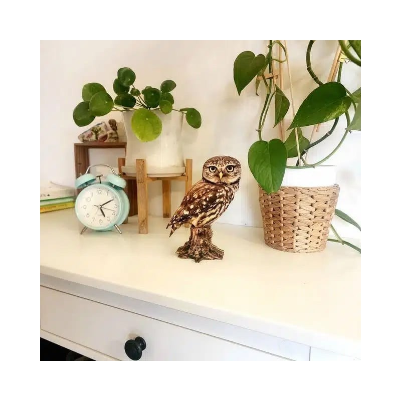 Interactive Little Owl 3D Wooden Puzzle Kit