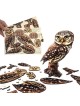 Interactive Little Owl 3D Wooden Puzzle Kit