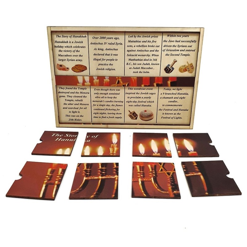 Story of Hanukkah: Interactive Educational Puzzle