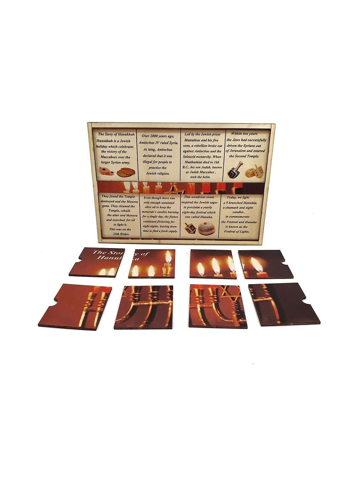 Story of Hanukkah: Interactive Educational Puzzle