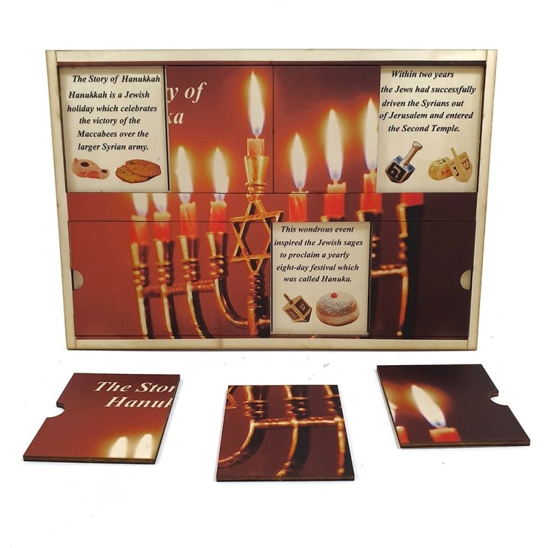 Story of Hanukkah: Interactive Educational Puzzle