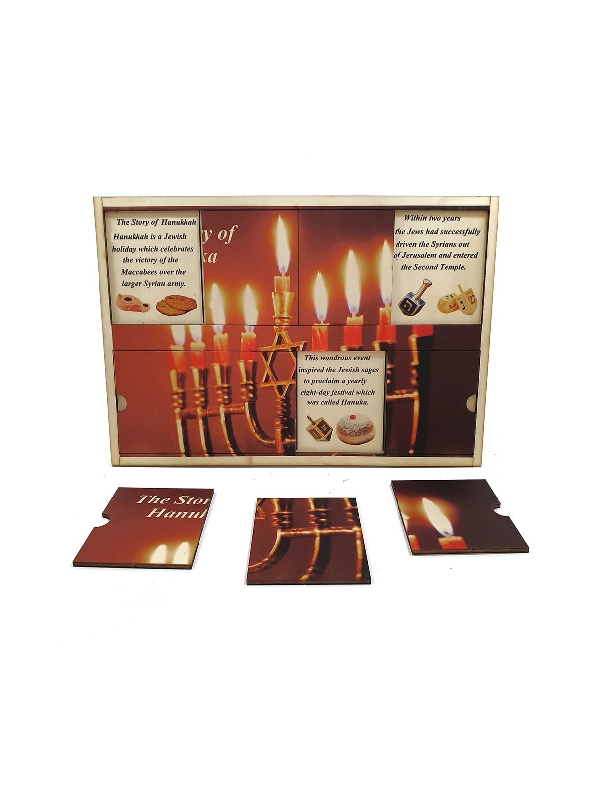 Story of Hanukkah: Interactive Educational Puzzle