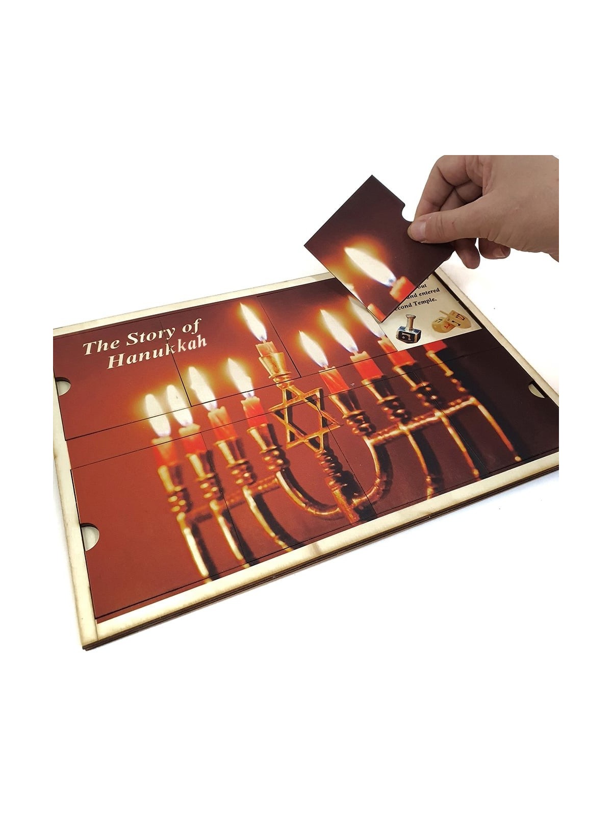 Story of Hanukkah: Interactive Educational Puzzle