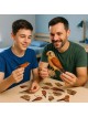 Interactive Lesser Kestrel Bird 3D Wooden Puzzle Kit
