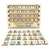 Upper & Lower Case Wooden Alphabet Puzzle for Kids