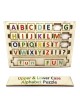 Upper & Lower Case Wooden Alphabet Puzzle for Kids