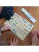 Upper & Lower Case Wooden Alphabet Puzzle for Kids